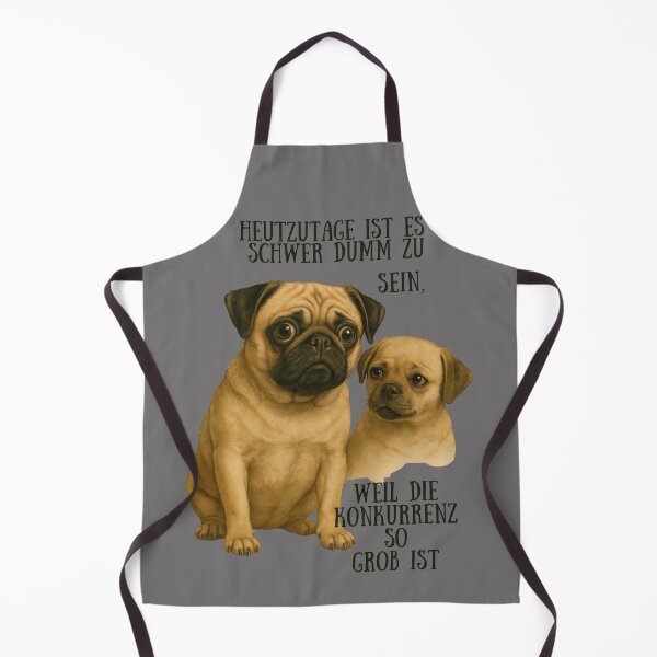 Item preview, “Pug wisdom: The competition is fierce” designed and sold by MitMopsundHerz Rosinchens_Welt.