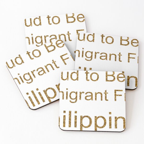 Item preview, PROUD TO BE AN IMMIGRANT FROM PHILIPPINES SEQUIN designed and sold by TheIconSmith.
