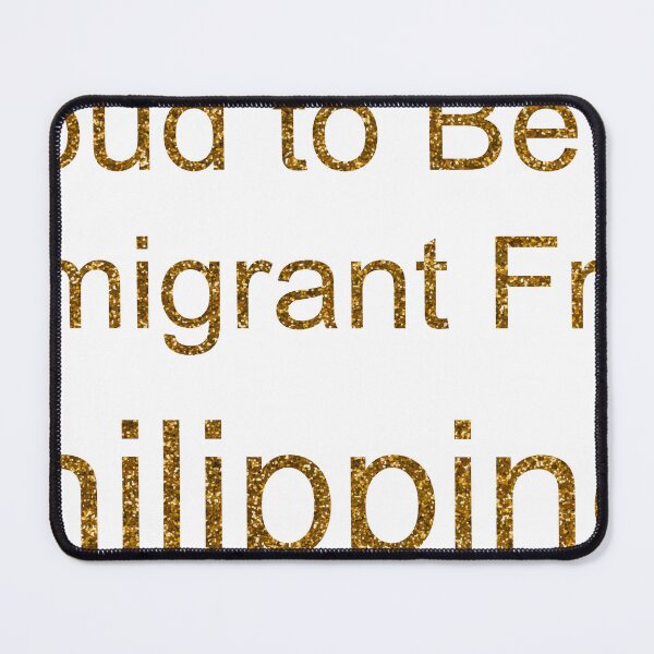 Item preview, PROUD TO BE AN IMMIGRANT FROM PHILIPPINES SEQUIN designed and sold by TheIconSmith.