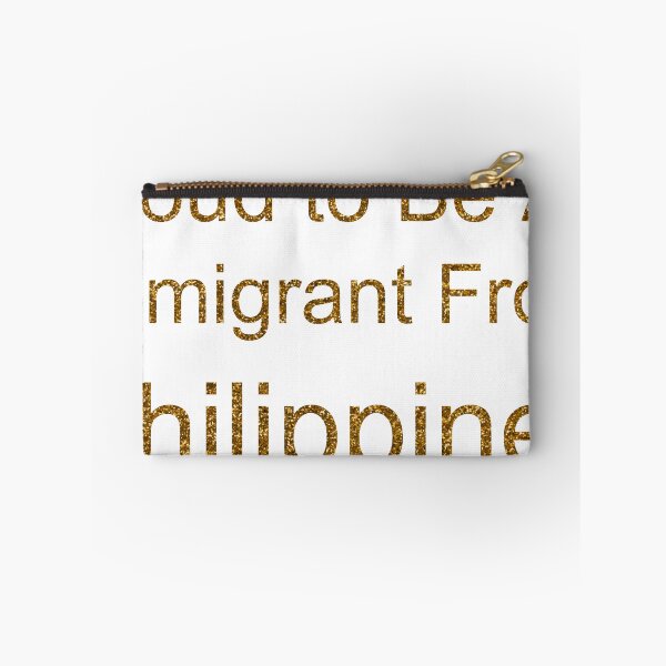 Item preview, PROUD TO BE AN IMMIGRANT FROM PHILIPPINES SEQUIN designed and sold by TheIconSmith.