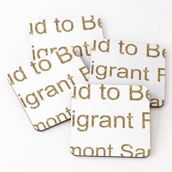 Item preview, PROUD TO BE AN IMMIGRANT FROM PIEDMONT SARDINIA SEQUIN designed and sold by TheIconSmith.