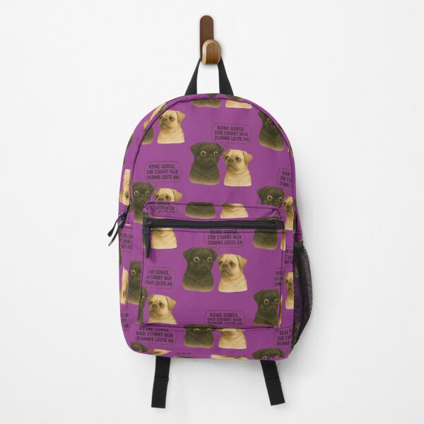 Item preview, “The Pug with the Look – Cheeky Dog Design” designed and sold by MitMopsundHerz Rosinchens_Welt.