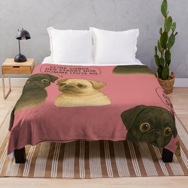 Artikelvorschau, „Der Mops mit dem Blick – freches Hunde-Design“ entworfen und verkauft von MitMopsundHerz Rosinchens_Welt.