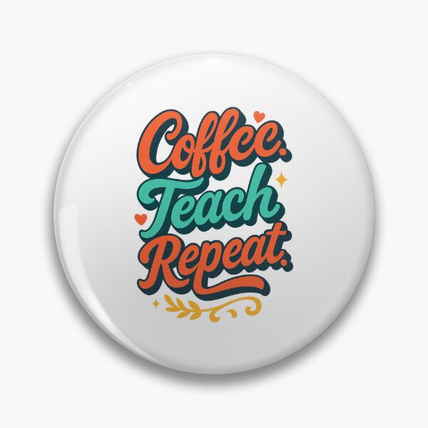 Item preview, Coffee, Teach, Repeat | Graphic Teacher Crewneck  designed and sold by skkyfaithArtz.