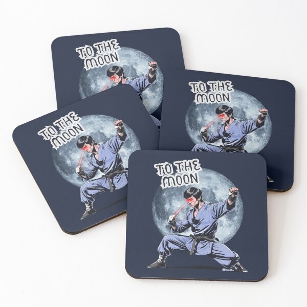 Item preview, Crypto Warrior – To the Moon (Blue Edition) designed and sold by Silvernuit.