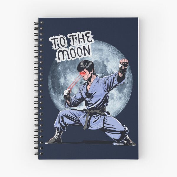 Item preview, Crypto Warrior – To the Moon (Blue Edition) designed and sold by Silvernuit.