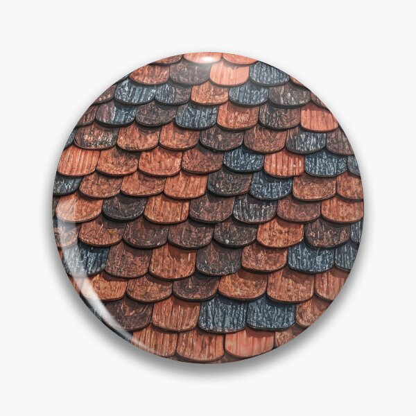 Item preview, Textured Roof with Red and Blue Shingles designed and sold by Rostislav Bouda.