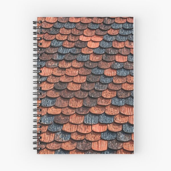 Item preview, Textured Roof with Red and Blue Shingles designed and sold by Rostislav Bouda.
