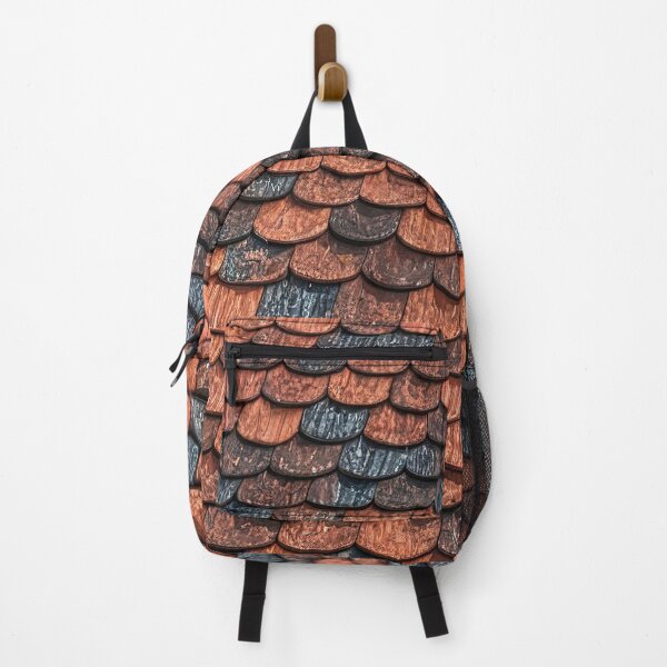 Item preview, Textured Roof with Red and Blue Shingles designed and sold by Rostislav Bouda.