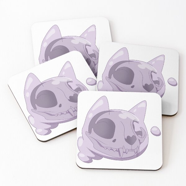 Item preview, Halloween cat skull designed and sold by Yangartworks.