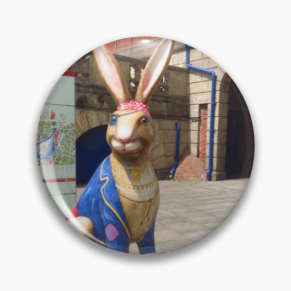 Item preview, Pirate Hare, Ipswich designed and sold by wiggyofipswich.