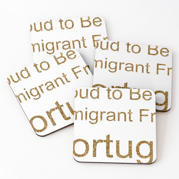 Item preview, PROUD TO BE AN IMMIGRANT FROM PORTUGAL SEQUIN designed and sold by TheIconSmith.