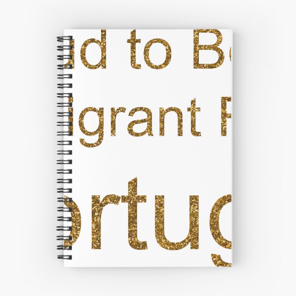 Item preview, PROUD TO BE AN IMMIGRANT FROM PORTUGAL SEQUIN designed and sold by TheIconSmith.