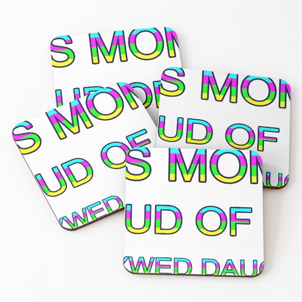 Item preview, This Mom Is Proud Of Her Newlywed Daughter Bright Colors designed and sold by TheIconSmith.