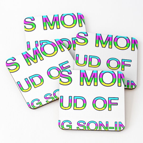 Item preview, This Mom Is Proud Of Her Loving Son-In-Law Bright Colors designed and sold by TheIconSmith.
