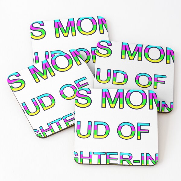 Item preview, This Mom Is Proud Of Her Daughter-In-Law Bright Colors designed and sold by TheIconSmith.