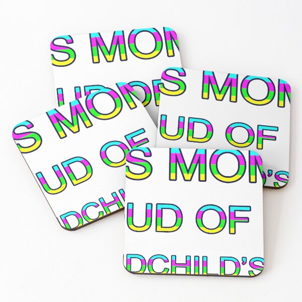 Item preview, This Mom Is Proud Of Her Grandchild’S Mom Bright Colors designed and sold by TheIconSmith.