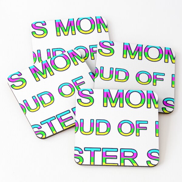 Item preview, This Mom Is Proud Of Her Foster Son Bright Colors designed and sold by TheIconSmith.