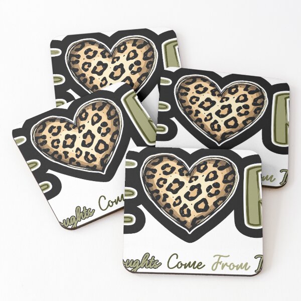 Item preview, Leopard Print Heart Quote Design designed and sold by OSEAN24.