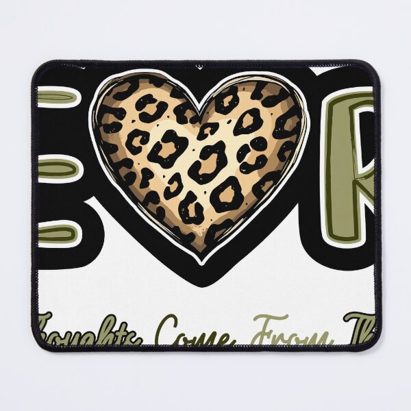 Item preview, Leopard Print Heart Quote Design designed and sold by OSEAN24.