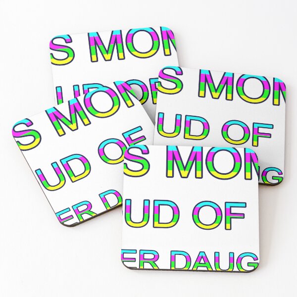 Item preview, This Mom Is Proud Of Her Foster Daughter Bright Colors designed and sold by TheIconSmith.