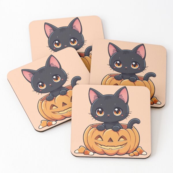 Item preview, Pumpkin Kitty - Adorable Halloween Cat Art designed and sold by KhadijaBatool38.
