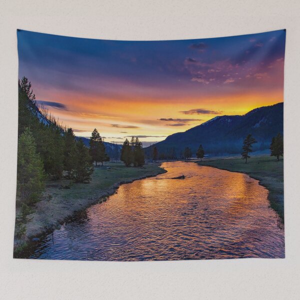Item preview, Wallpaper landscape mountains designed and sold by PM-Artistic.