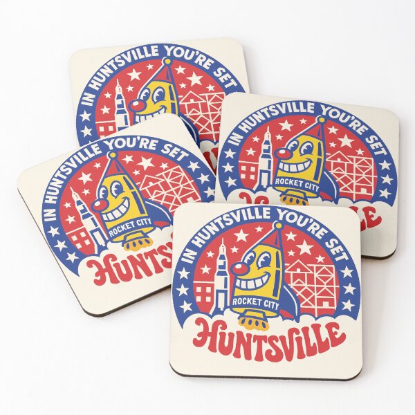 Item preview, Retro Huntsville Alabama Vintage Style designed and sold by Decal Mania.