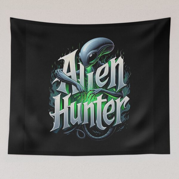 Item preview, Alien Hunter design designed and sold by Vintage Designs +.