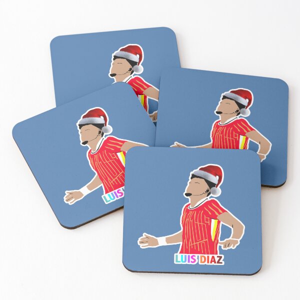 Item preview, Luis  Diaz Christmas illustration designed and sold by ZooStateofMind.