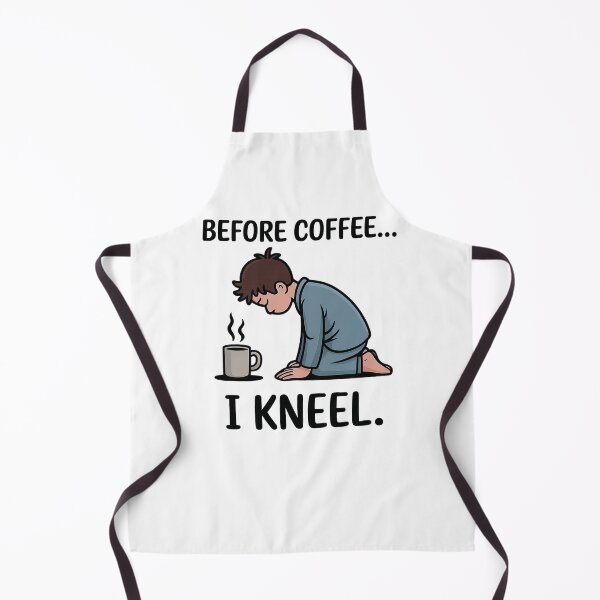 Item preview, Before Coffee, I Kneel designed and sold by Uglyandcute.