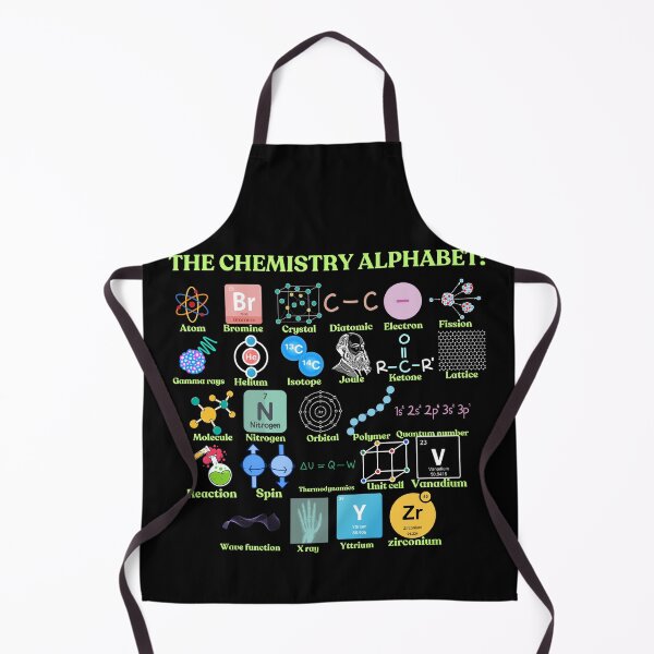 Item preview, The chemistry Alphabet, cool science and chemistry designed and sold by NoetherSym.