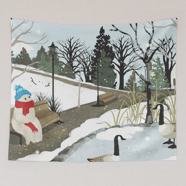 Item preview, Duck Pond (Winter) designed and sold by katherineblower.