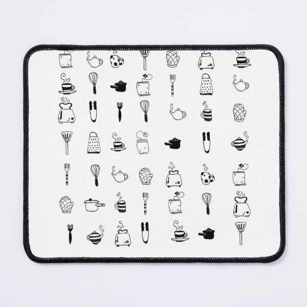 Item preview, Kitchen utensil patterns designed and sold by katherineblower.