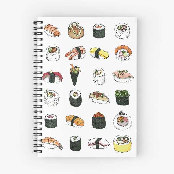 Item preview, Sushi pattern designed and sold by katherineblower.