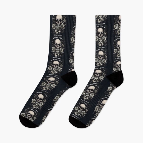 Item preview, Gothic Skull Roses Life Death Duality designed and sold by Voodoo Store Paranormal Collections.