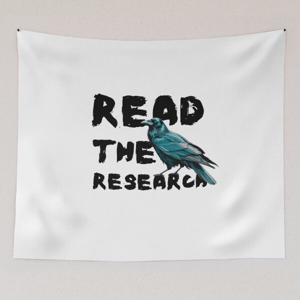 Item preview, Read the Research – Spooky STEM Design with Raven for Women in Science designed and sold by MySciPic.