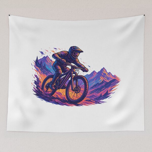 Item preview, MTB Mountainbiking Mountain Biker Hobby Gift designed and sold by Pineapple-Tree.