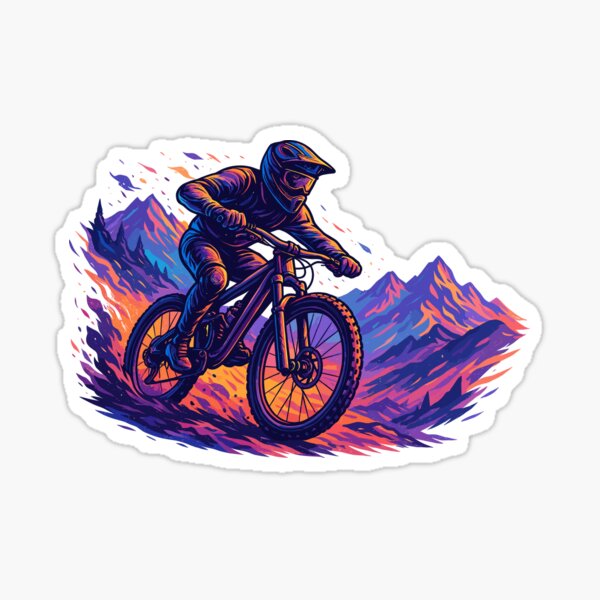 Item preview, MTB Mountainbiking Mountain Biker Hobby Gift designed and sold by Pineapple-Tree.