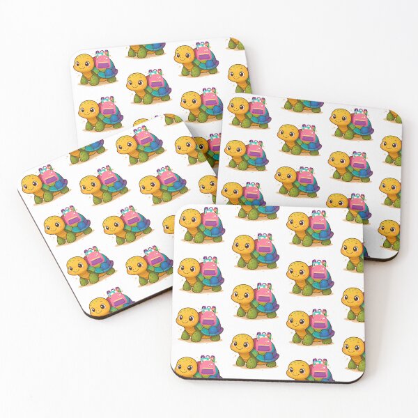 Item preview, smile Turtle with Bag kids T-Shirt designed and sold by MokyDesign.