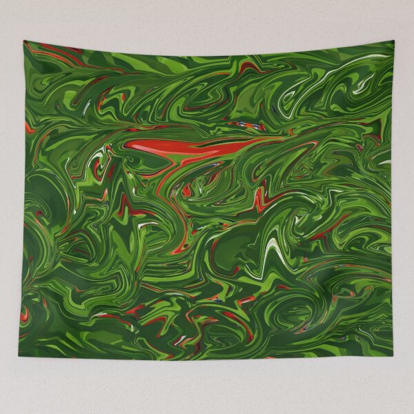 Item preview, Green chaos, red rhythm designed and sold by Sigtrix.
