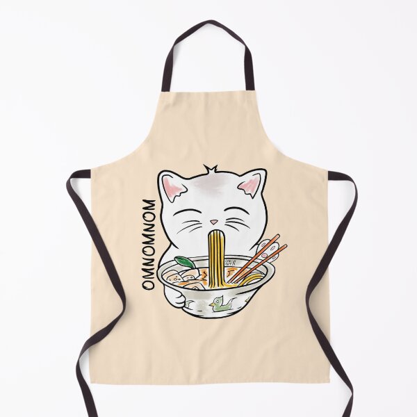 Item preview, Omnomnomnom and ramen soup go to kittens belly designed and sold by Rain Ant.