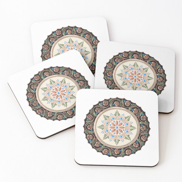 Item preview, Traditional Hungarian/German (Schwäbisch) pottery plate  designed and sold by mezeianna.
