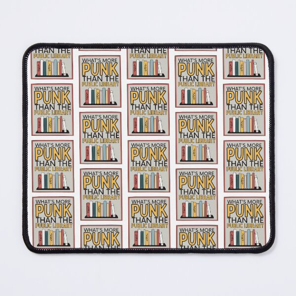 Item preview, funny what's more punk than a public library quote Banned books designed and sold by LuxeGraphix.