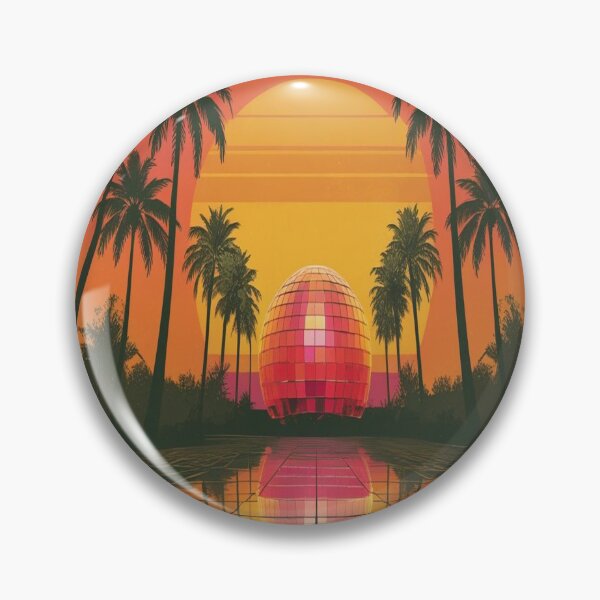 Item preview, Lifestyle Hub: 70s Retro Sunset - Palm Trees & Disco Vibes designed and sold by M&M Lifestyle Hub.