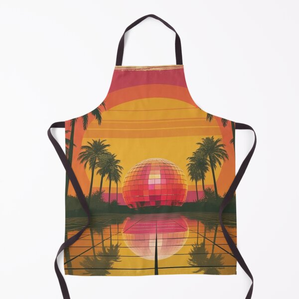 Item preview, Lifestyle Hub: 70s Retro Sunset - Palm Trees & Disco Vibes designed and sold by M&M Lifestyle Hub.