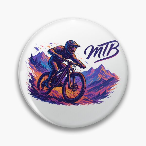 Item preview, MTB Mountainbiking Mountain Biker Hobby Gift designed and sold by Pineapple-Tree.