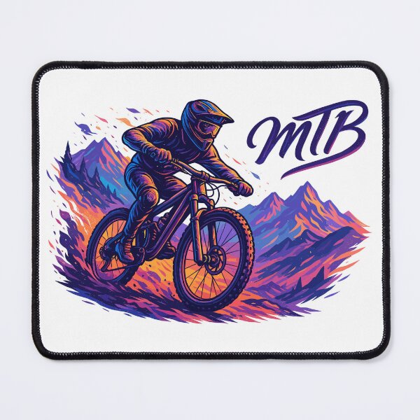 Item preview, MTB Mountainbiking Mountain Biker Hobby Gift designed and sold by Pineapple-Tree.