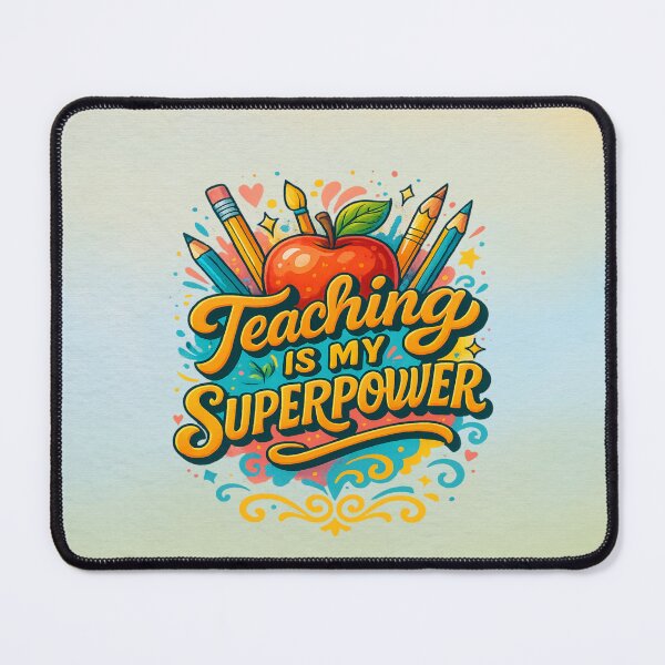 Item preview, Teaching is My Superpower | Graphic Teacher Crewneck designed and sold by skkyfaithArtz.