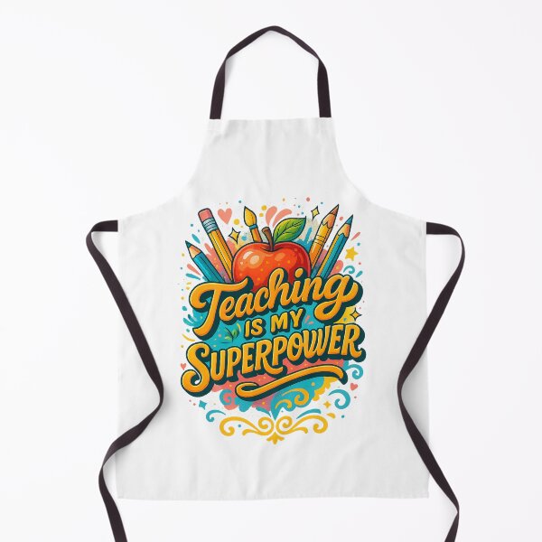 Item preview, Teaching is My Superpower | Graphic Teacher Crewneck designed and sold by skkyfaithArtz.